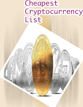 Cheapest crypto coins