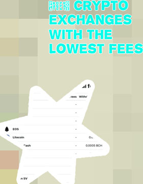 Low fee cryptocurrency wallet